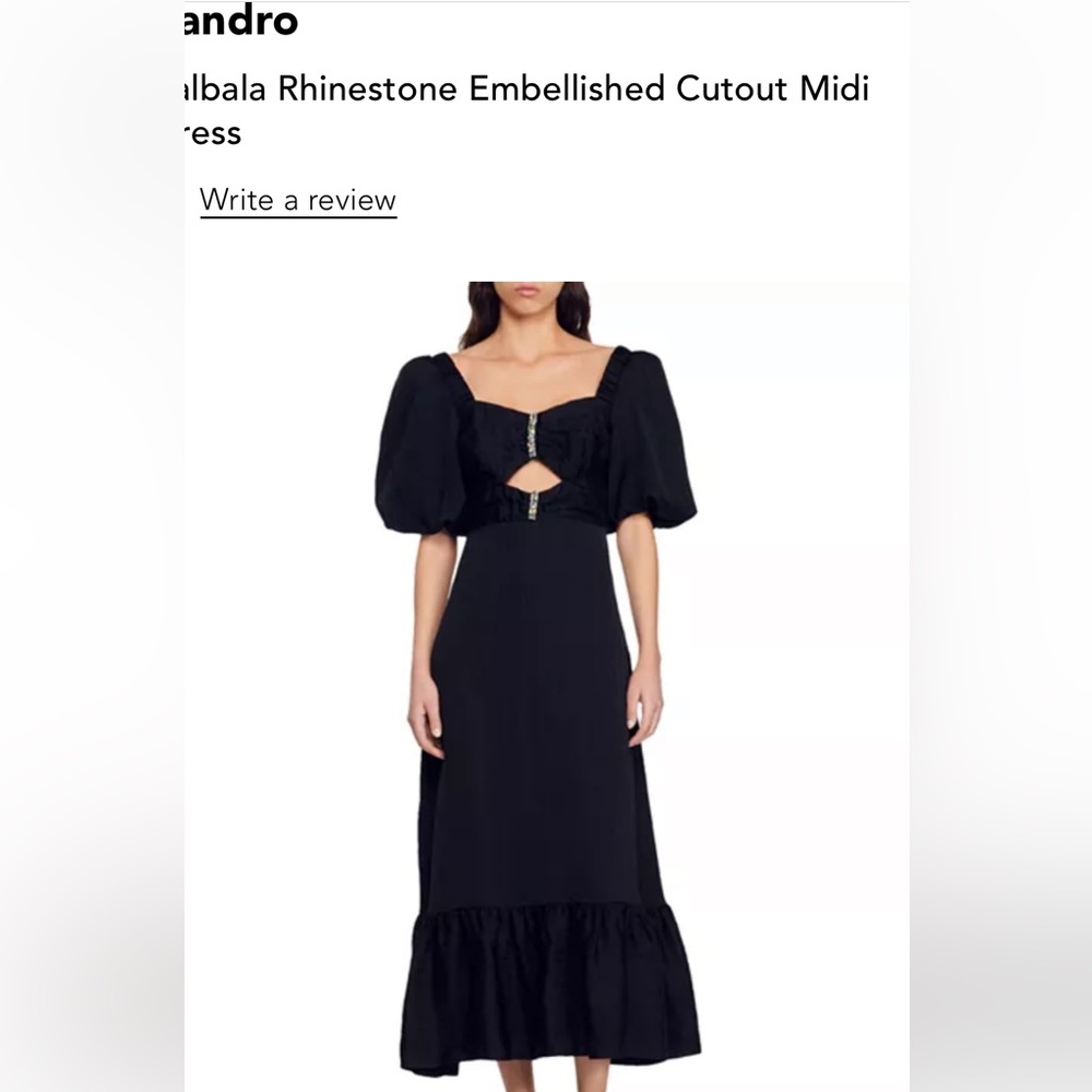 Sandro Falbala dress NWT